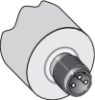 Picture of Ind.andur IME, M8, Sn=2mm, Shielded, 2-wire NO, kere 50mm, pistik M8 3-pin, SICK